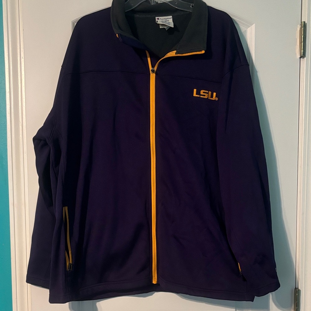 LSU Champion Authentic Purple Jacket